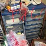 岐阜県可児市収納ケースごと中身の回収事例