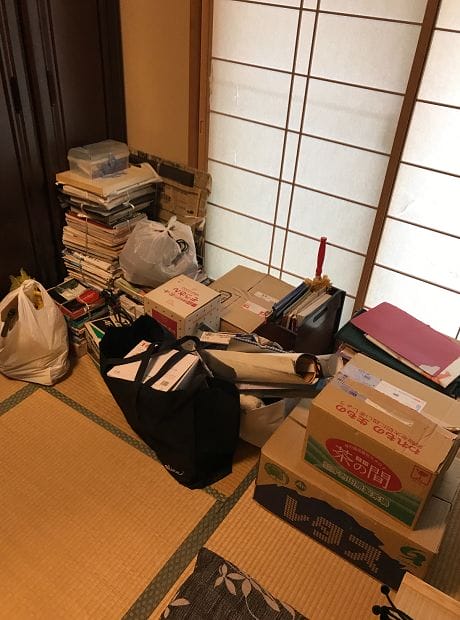 一人暮らしのお部屋の遺品整理