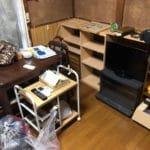 知多郡武豊町棚やテーブル不燃ごみの回収事例