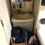 知多郡阿久比町洗面台の不用品回収事例