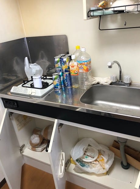 流し台の不用品回収