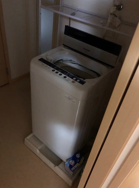 古い洗濯機の回収